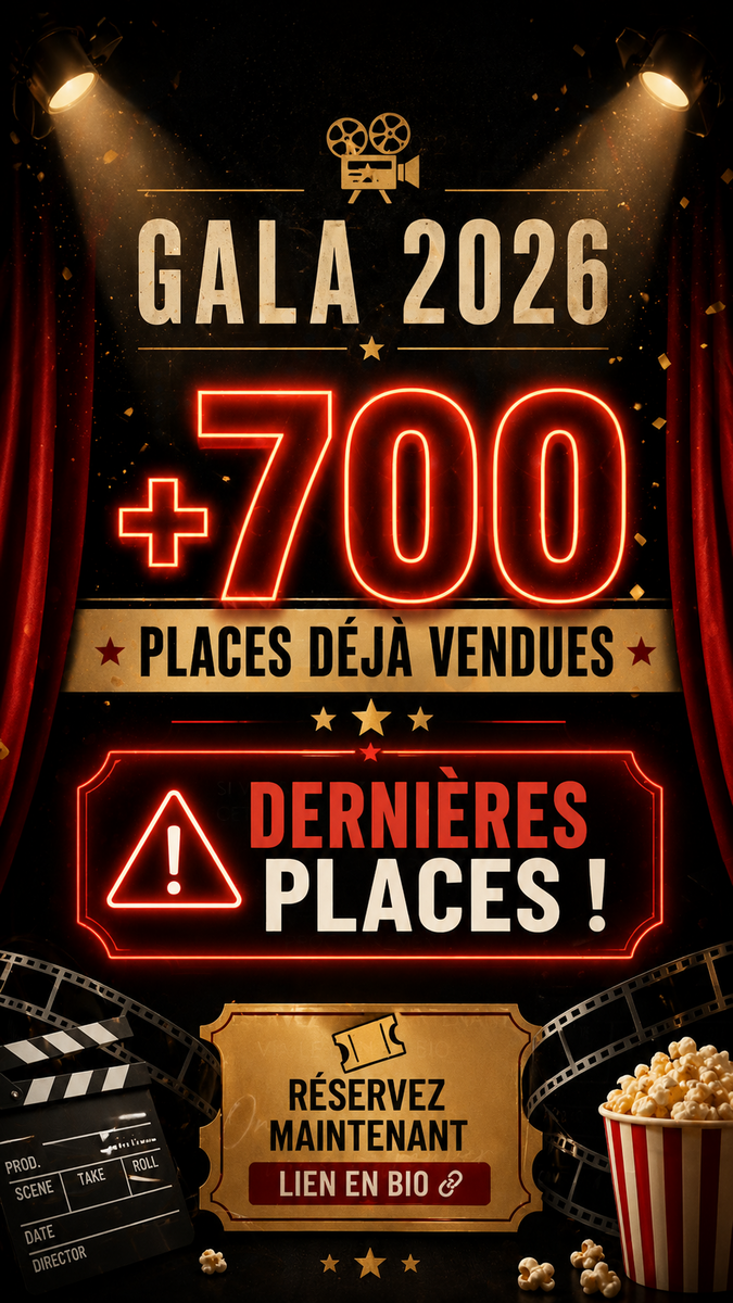 Gala 2026 - Déjà + de 700 places vendues !!!