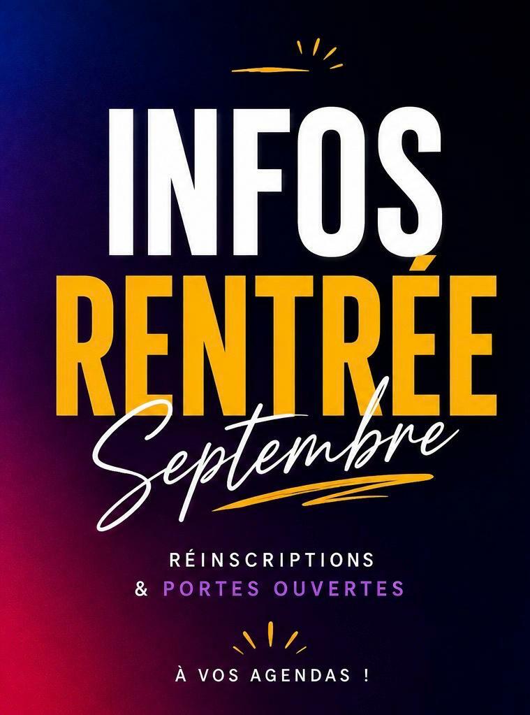 C'est la rentrée !!!